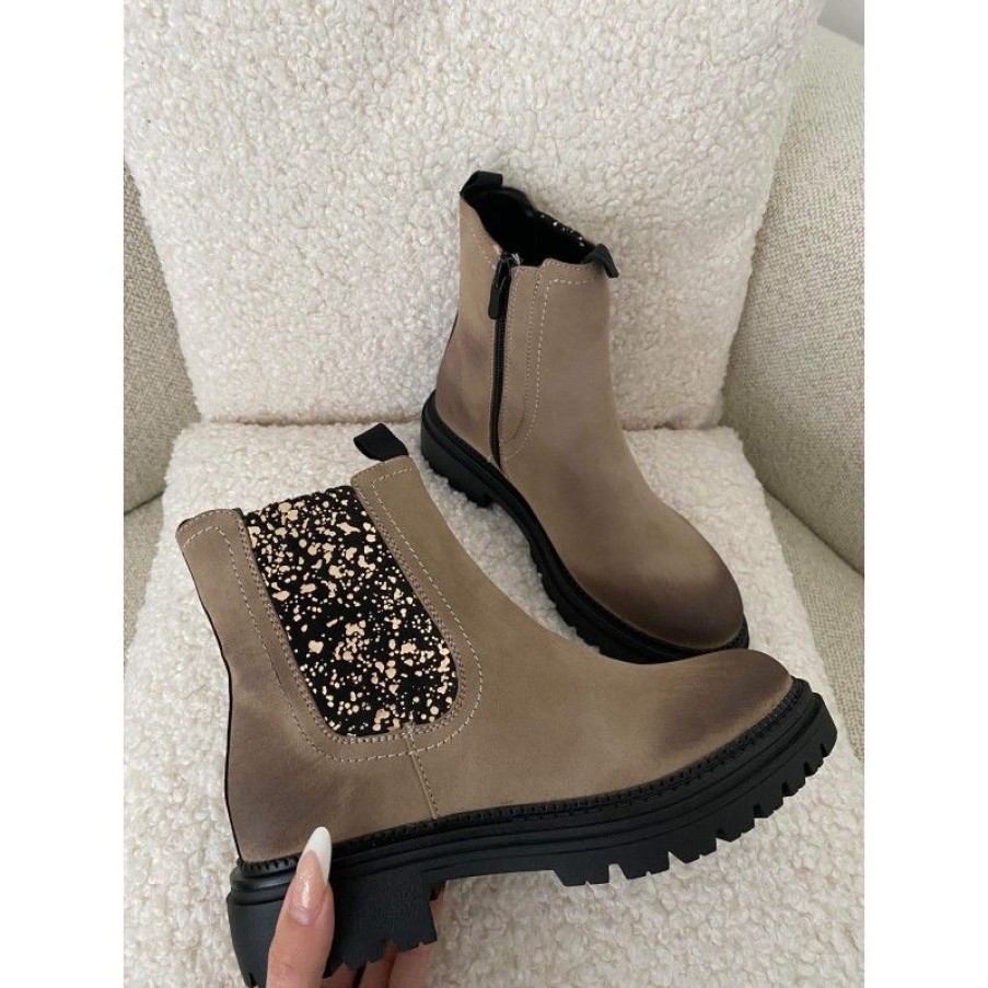 Sko Deluxe Clothing | Appie Boots Beige