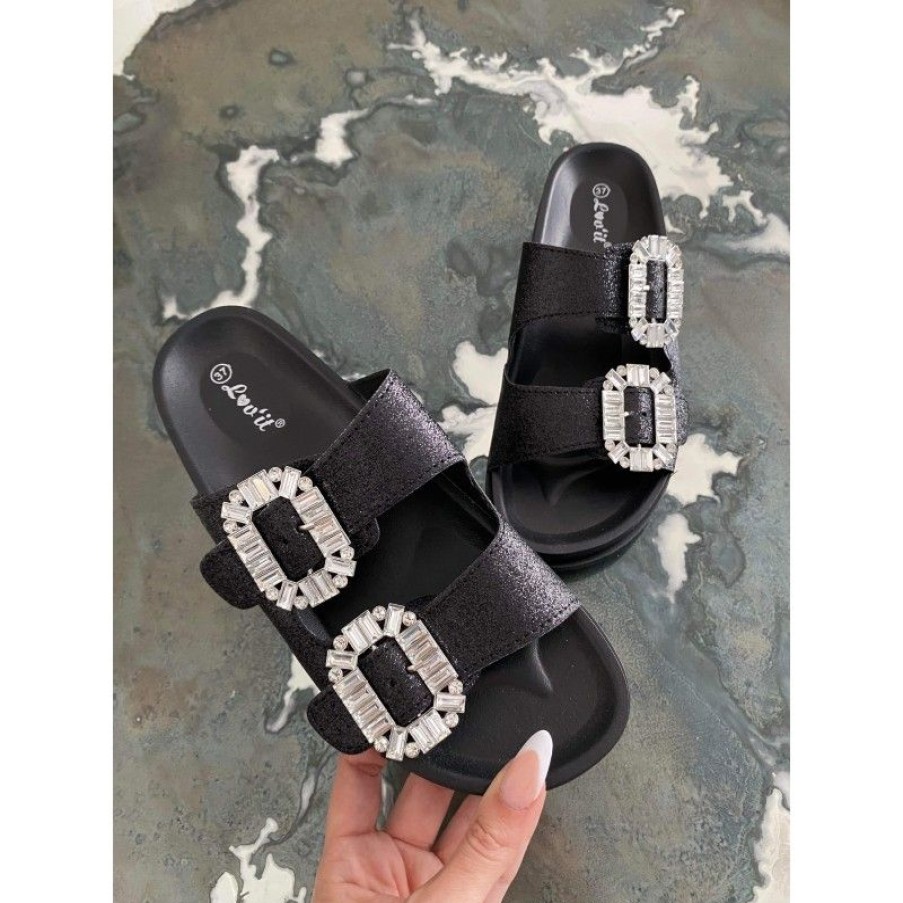 Sko New Year | Hilde Slippers Black