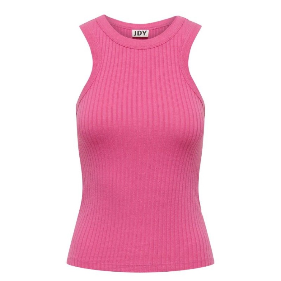 Overdele JDY | Jdyfransiska Tank Top Jrs Pink Power