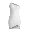 Kjoler & Nederdele Deluxe Clothing | Monika Dress White 613727