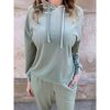 Overdele Pieces | Pcgigi Ls Hoodie Desert Sage