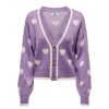 Overdele JDY | Jdyromance L/S Jacq. Short Cardigan Knt Orchid Mist