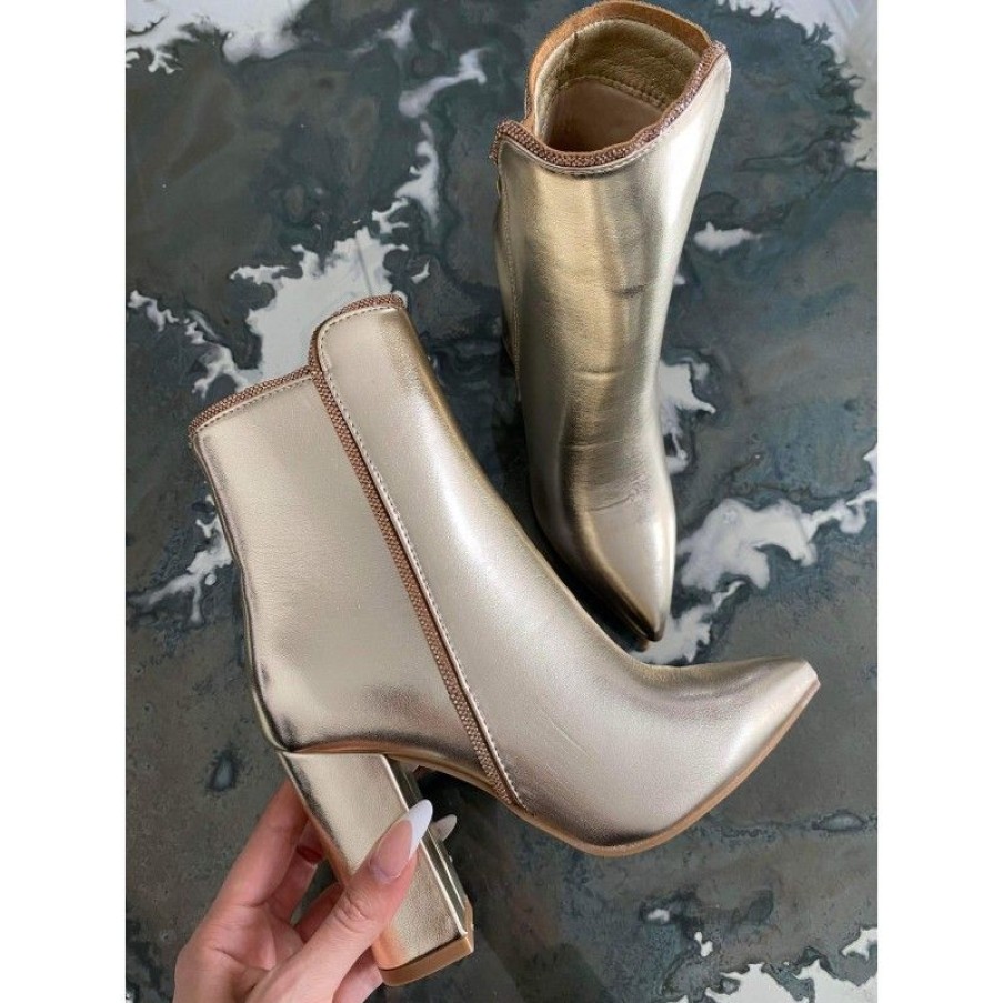 Sko Deluxe Clothing | Bridget Boots Golden