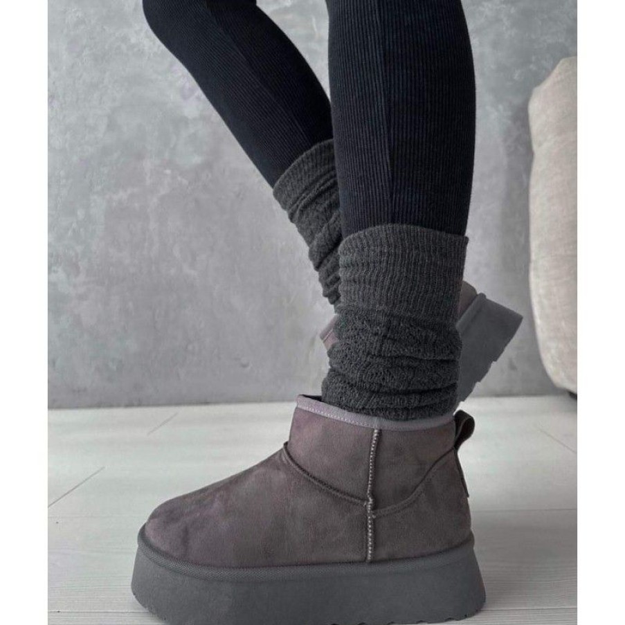 Sko Deluxe Clothing | Marian Boots Grey