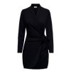 Kjoler & Nederdele Deluxe Clothing | Jdylouisville Wrap Dress Jrs Atk Black