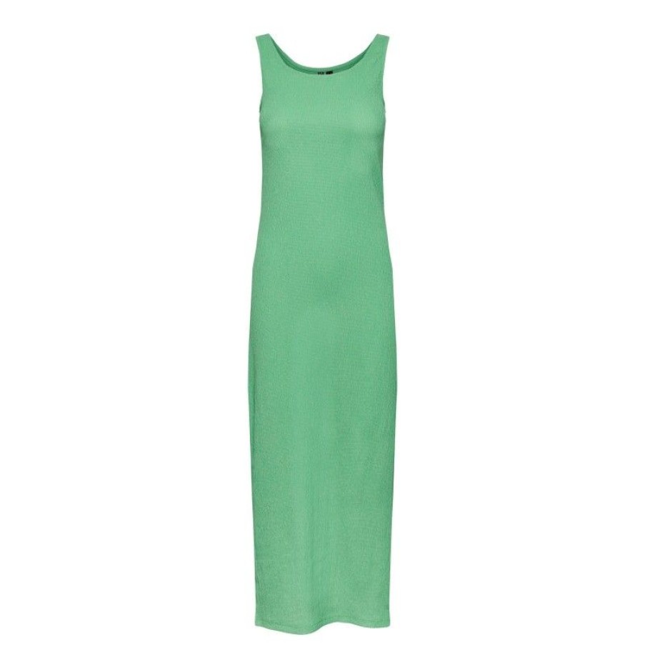 Kjoler & Nederdele Pieces | Pcluna Sl Maxi Kjole Sa Bc Irish Green