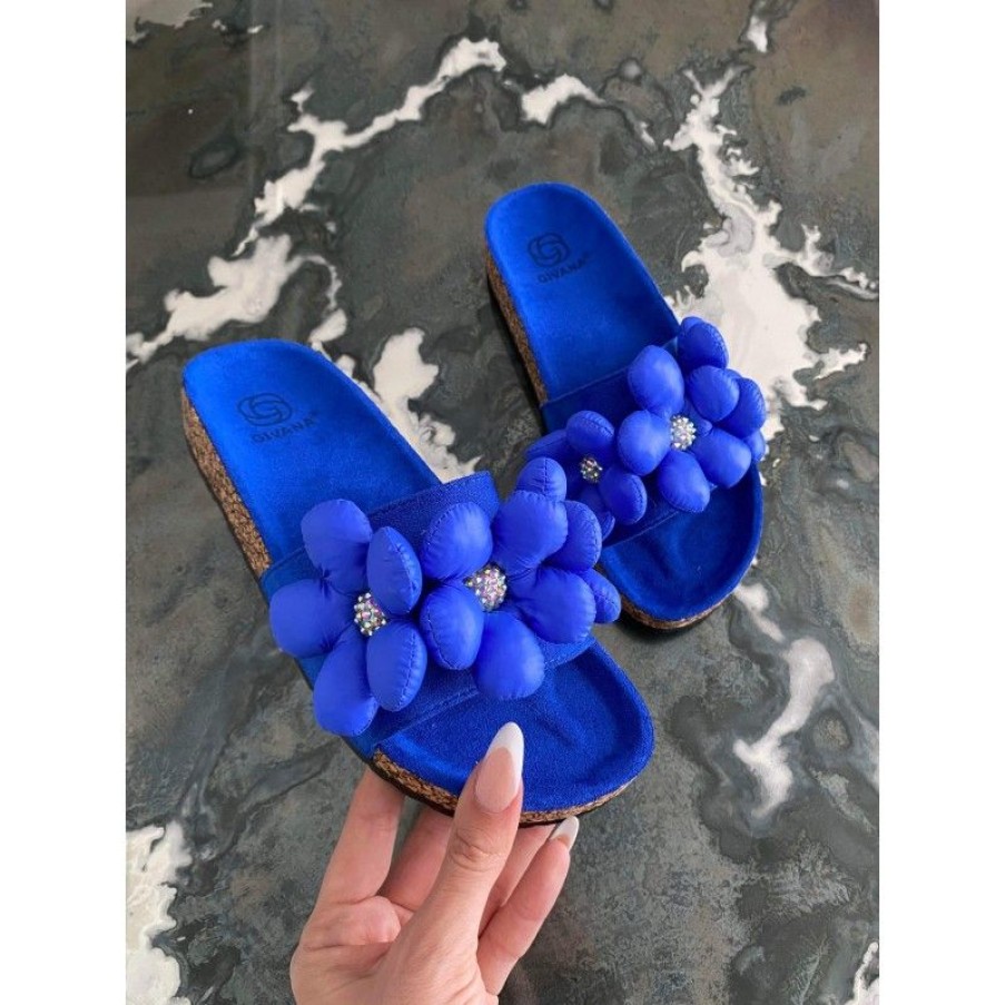 Sko New Year | Neeta Slippers Blue