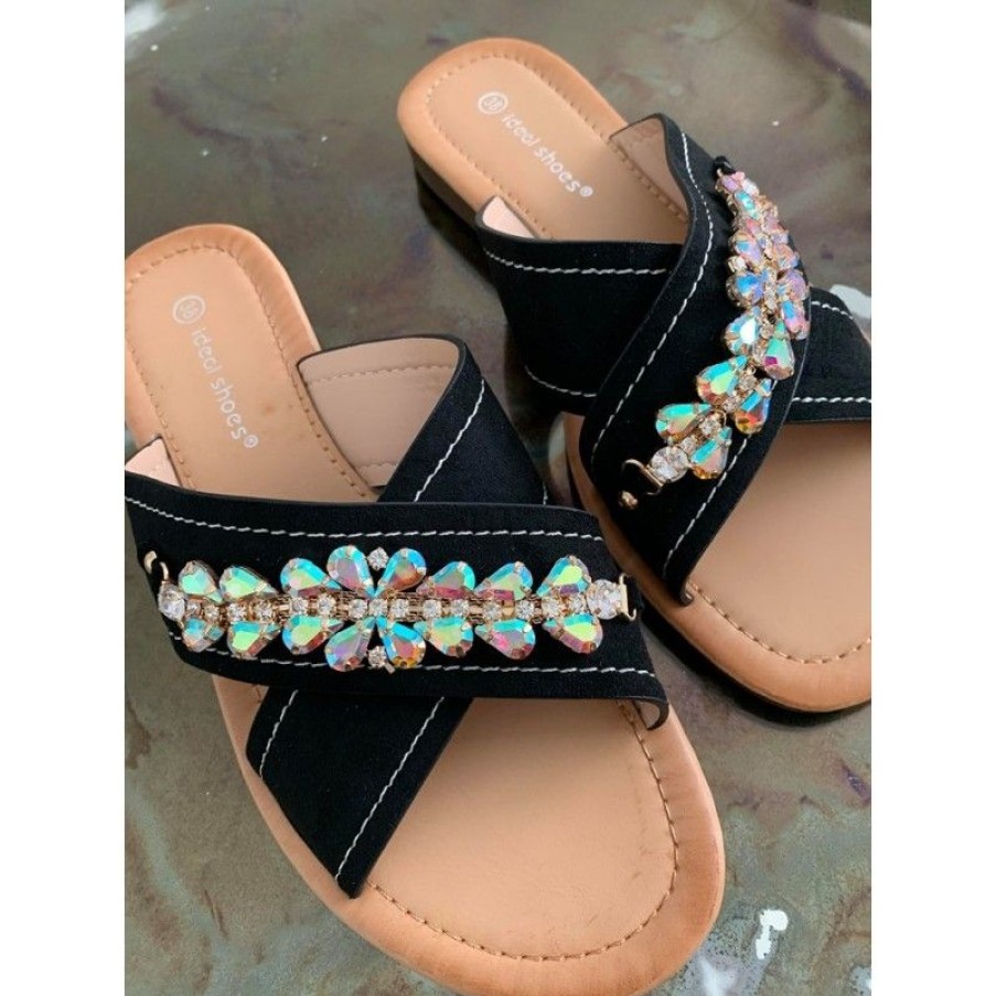 Sko Deluxe Clothing | Melia Black Sandal