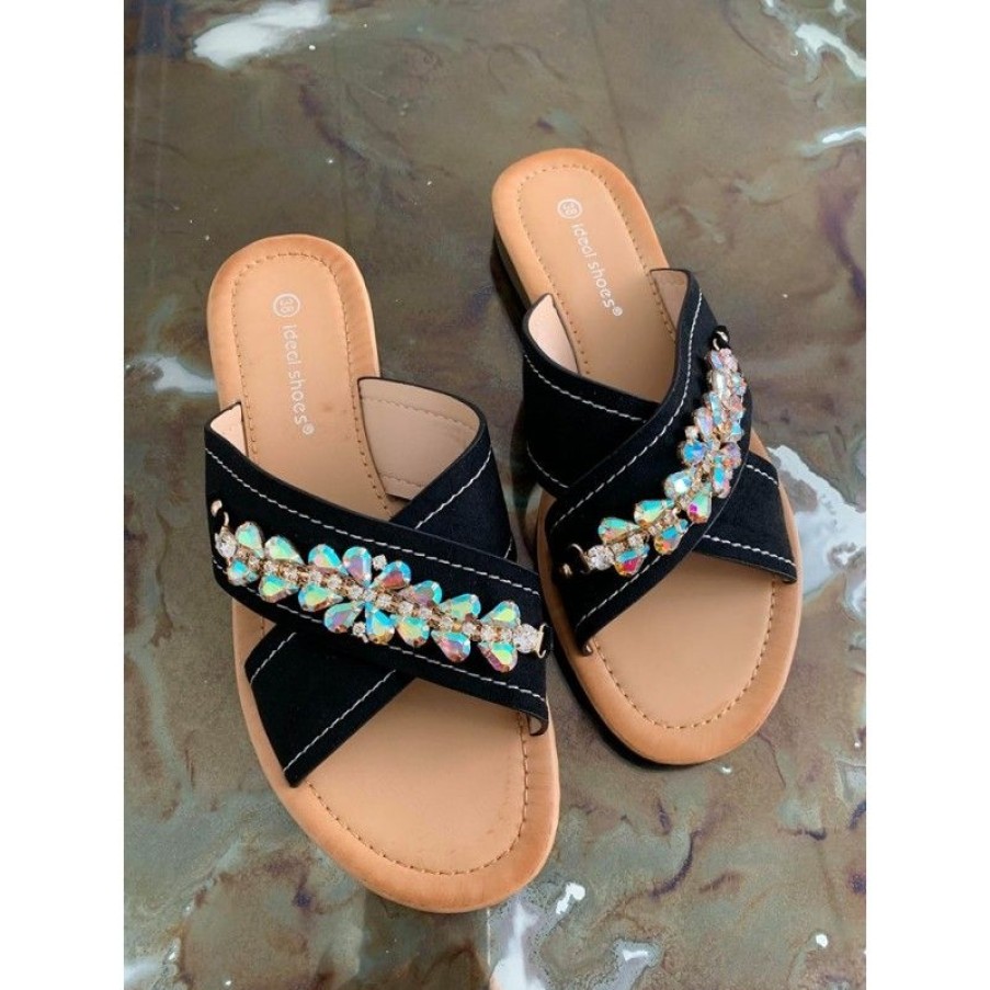 Sko Deluxe Clothing | Melia Black Sandal