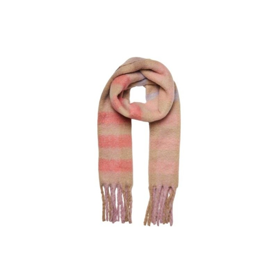 Accessories Pieces | Pcnadah Long Scarf Bc Rose Cloud