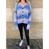 Overdele Deluxe Clothing | Ditte Sweat Blue/Rosa