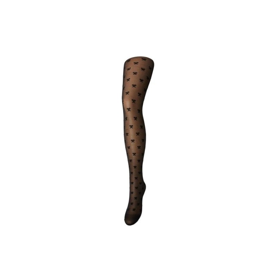 Accessories Deluxe Clothing | Pcjua Bow Tights D2D