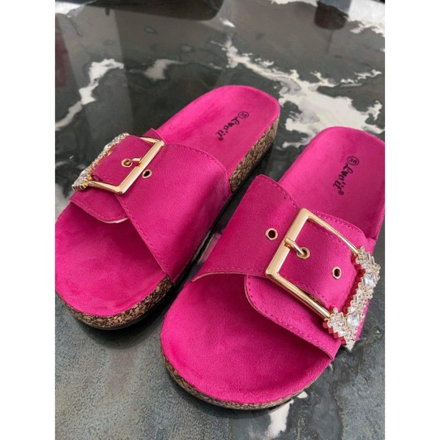 Sko New Year | Lejla Slippers Pink