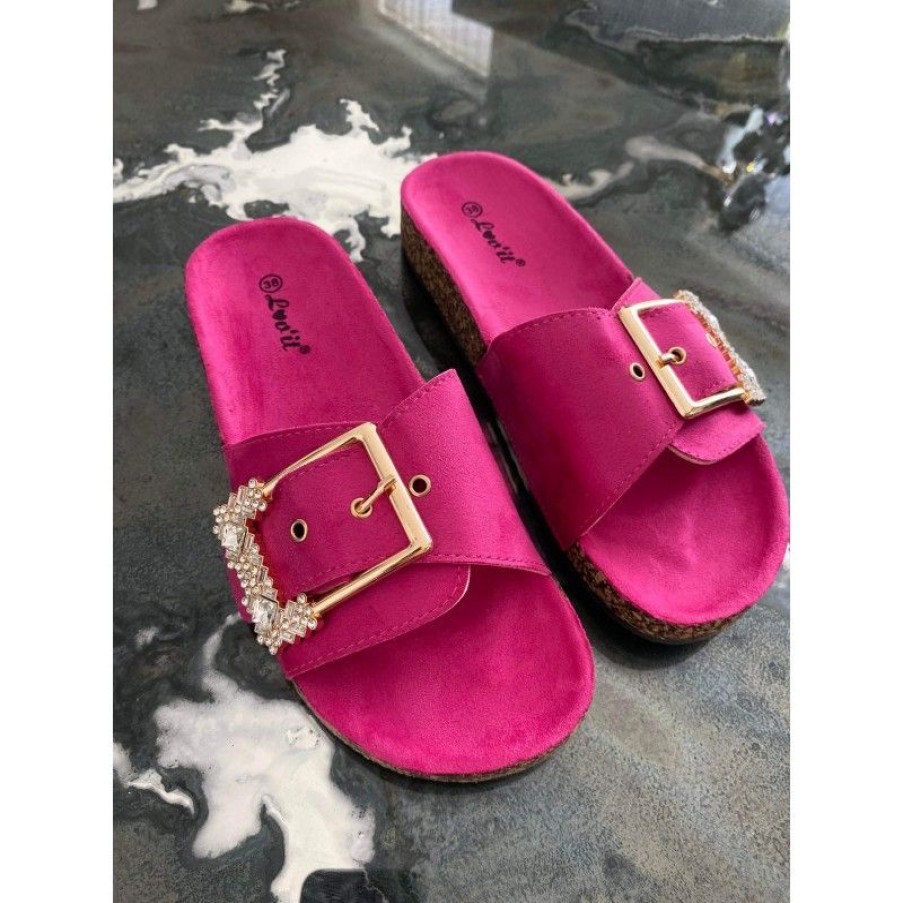 Sko New Year | Lejla Slippers Pink