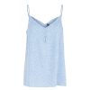 Overdele Pieces | Pcnya Slip Top Bf Bc Placid Blue