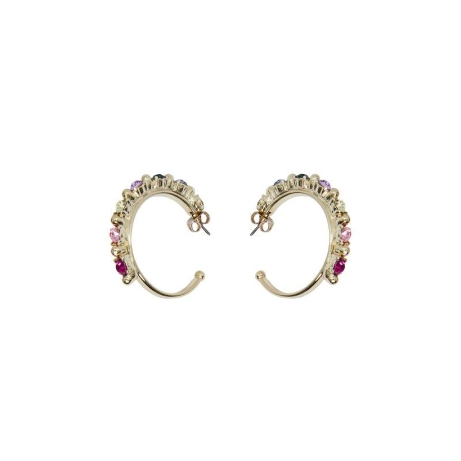 Accessories New Year | Pcdecca Hoop Earrings D2D Gold