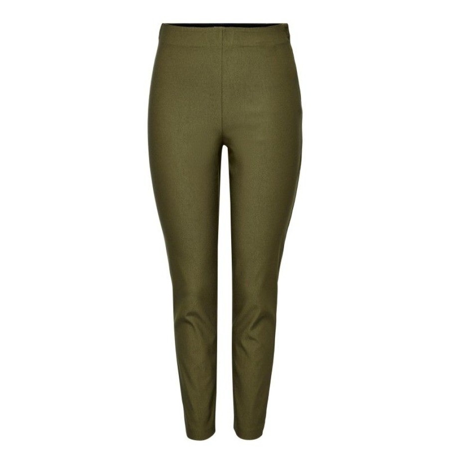 Underdele JDY | Jdylola Hw Slim Ankel Pant Wvn Dark Olive