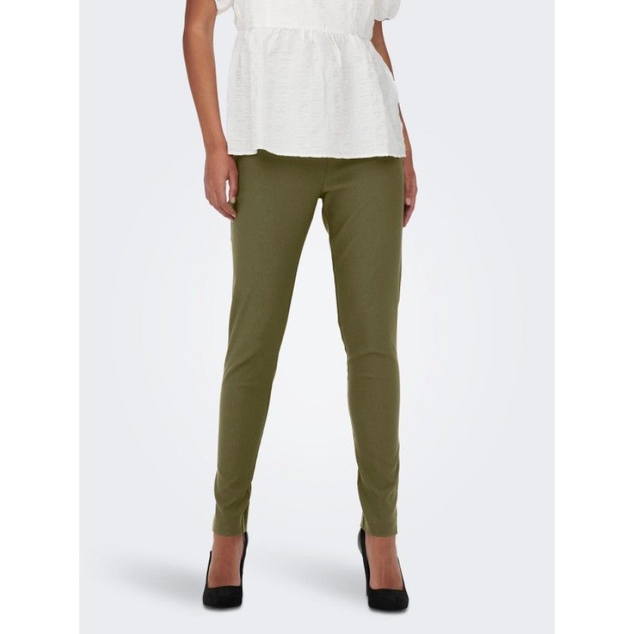 Underdele JDY | Jdylola Hw Slim Ankel Pant Wvn Dark Olive