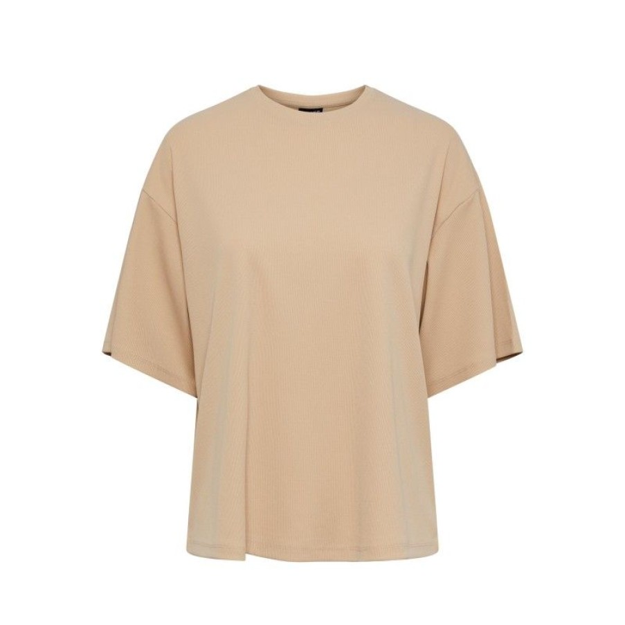 Overdele Pieces | Pcapusa Ss Oversized Tee D2D Bc Nomad